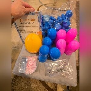 Gender Reveal Party Supplies Set - It's A Boy! Blue Ducks